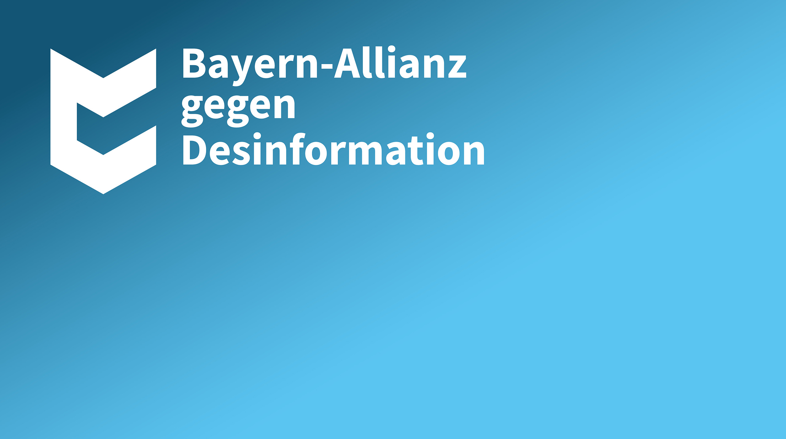 Bayern-Allianz gegen Desinformation