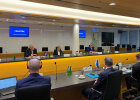 Frontex Besprechung, u.a. Innenminister Joachim Herrmann und Ministeraldirigentin Brigitta Brunner