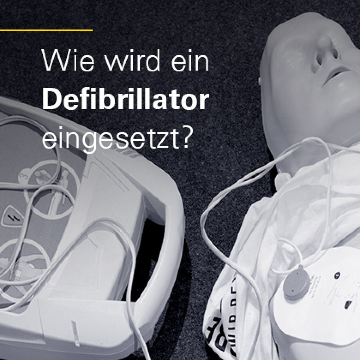Vorschaubild zum Video "Wie wird ein Defibrillator eingesetzt?"