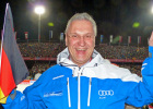 Auftaktspringen der Vierschanzentournee am 29. Dezember 2013 in Oberstdorf: Sportminister Joachim Herrmann