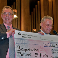 Benefiz-Neujahrskonzert des Polizeiorchesters Bayern am 8. Januar 2014 in München